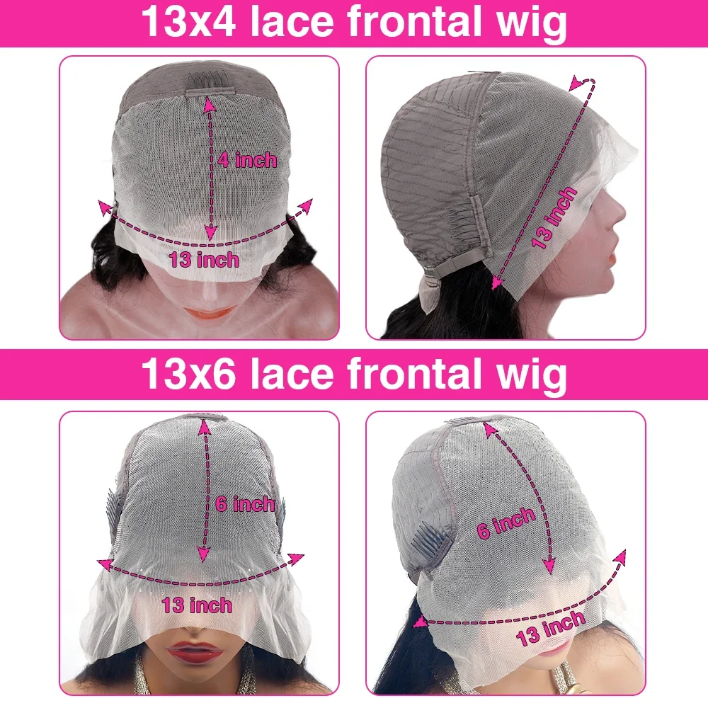 شعر ريمي 13x4 13X6 HD شفاف كامل الدانتيل الباروكة الأمامية 12A البورمية مجعد الباروكات 18-46 بوصة شعر الإنسان اللون الطبيعي 200% الكثافة