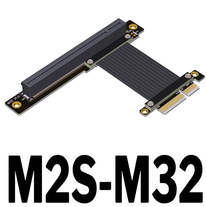 PCI-E 4.0 X4 に X16 ライザーケーブル PCI Express グラフィックスカード延長ケーブル Gen4 64G/Bps RTX3090 Rx6800xt グラフィックス 10 センチメートル