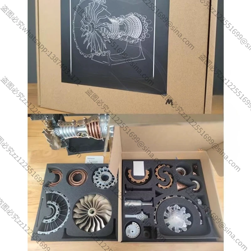 Suitable for Engine Model, Turbofan Model, Assembling Movable DIY Ornaments