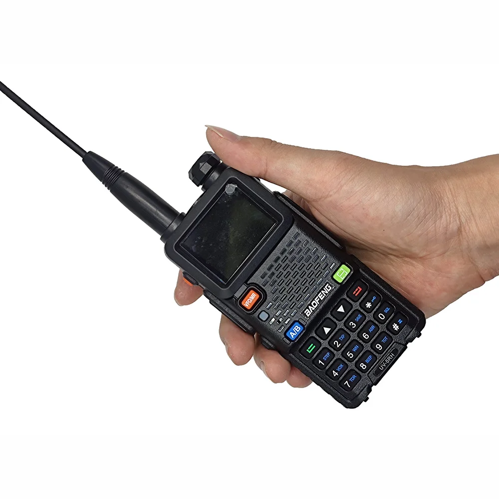 Baofeng UV-5RH Walkie Talkie Long Range Tri-Power Wirless Copy Frequency Multi-Band AM FM NOAA Receiver 2 Way Ham Radio High