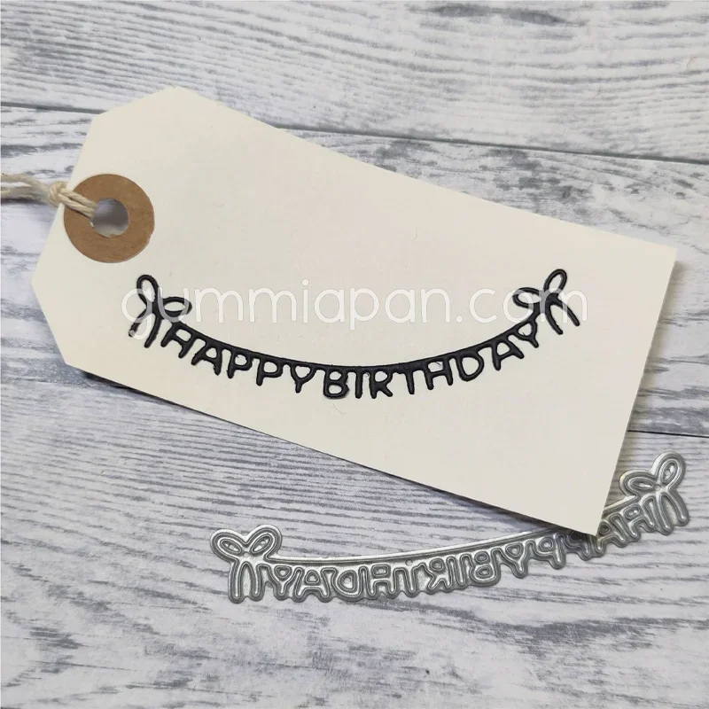 عيد ميلاد سعيد قطع معدنية يموت DIY بها بنفسك خردة الحجز الحرف يموت قطع الإستنسل صانع ألبوم صور قالب اليدوية الديكور #6