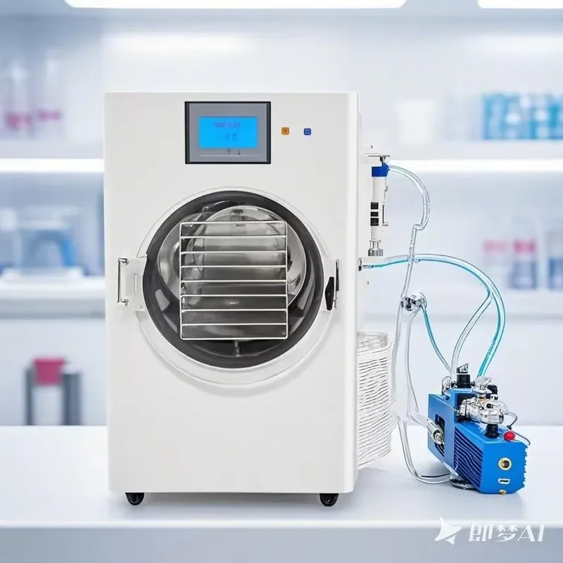 Industrial 2m2 20kg 3m2 30kg 5m2 50kg Laboratory Dryer Lyophilization Machine Pet Food Fruit Vegetable Dryers