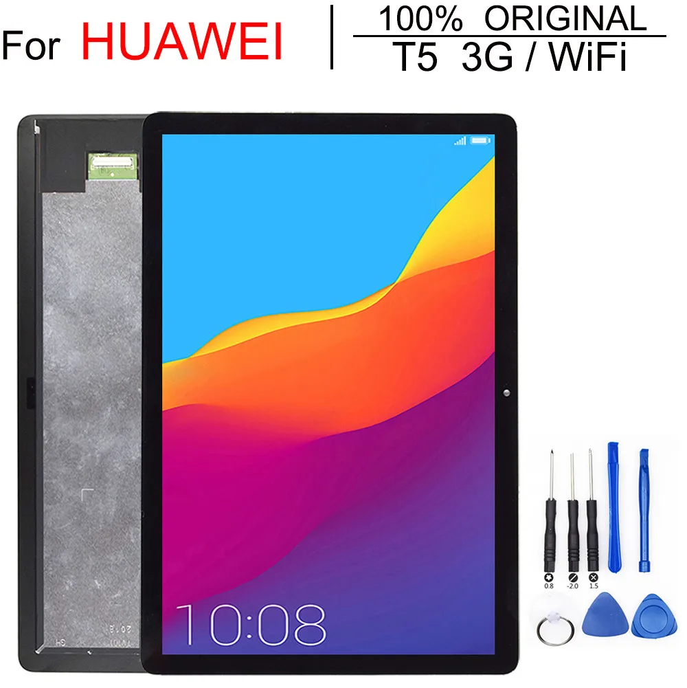 

10.1" Original For Huawei MediaPad T5 10.1 LCD AGS2-L09 AGS2-W09 AGS2-L03 AGS2-W19 LCD Display Touch Screen Digitizer Assembly