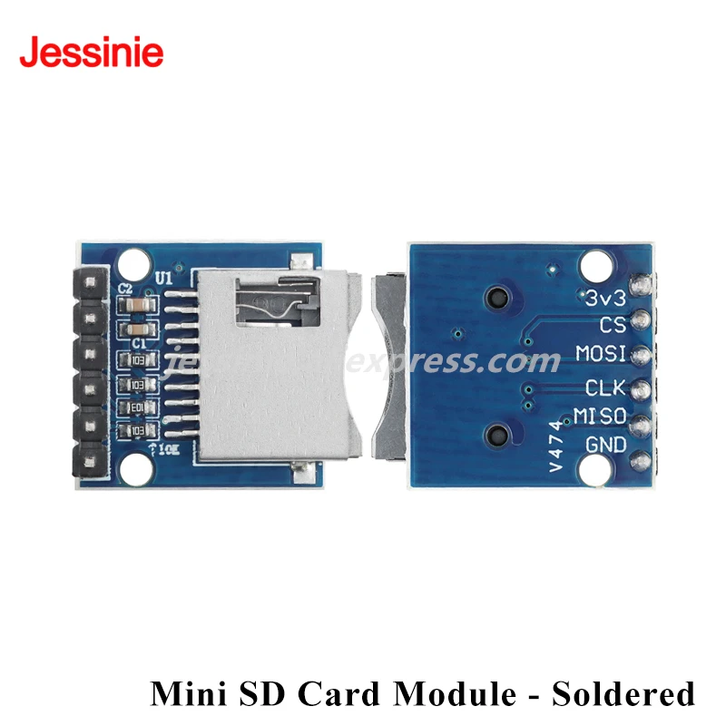 20pcs/1pc Micro SD TF Card Module Storage Expansion Board Mini Micro Memory Shield Adapter Plate Converter for Arduino