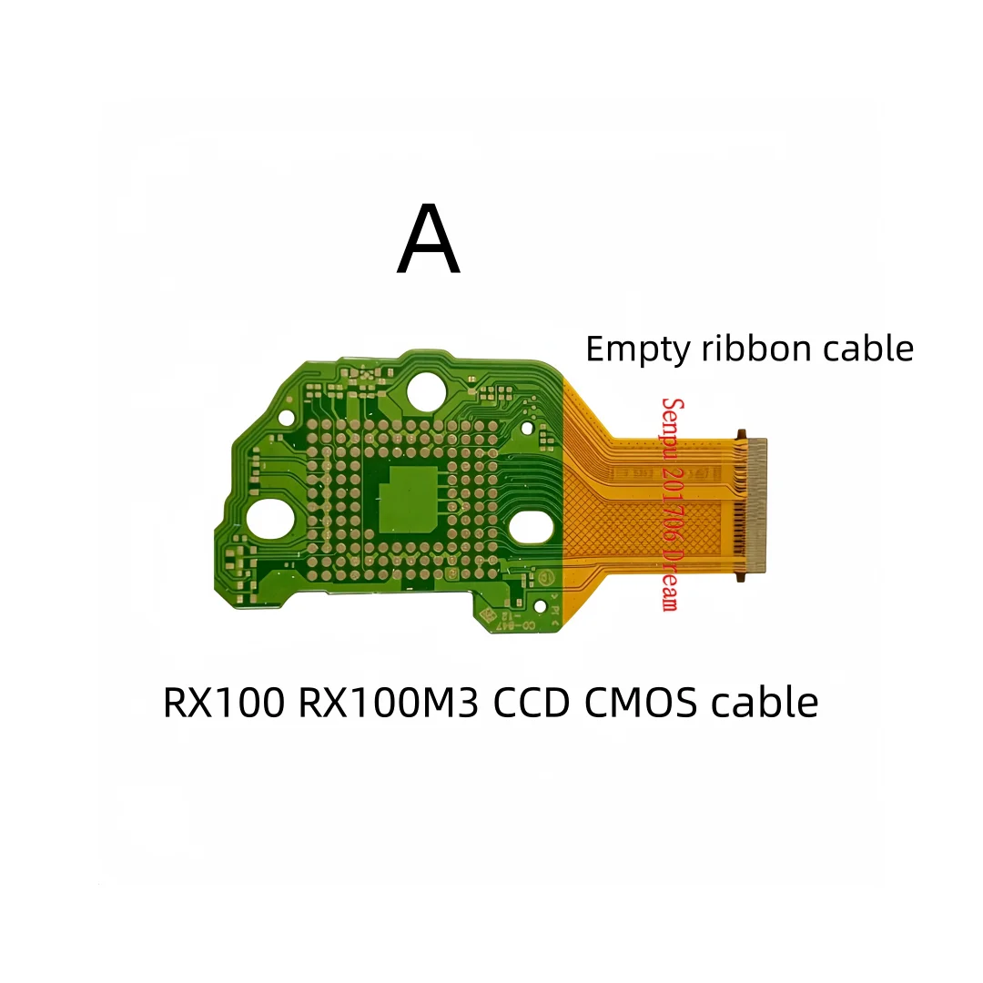 For Sony RX100 Mark3 RX10 Mark4 RX10 Mark5 Camera CCD CMOS Sensor Connection FPC Cable Full Components Equipped Or Empty Ribbon