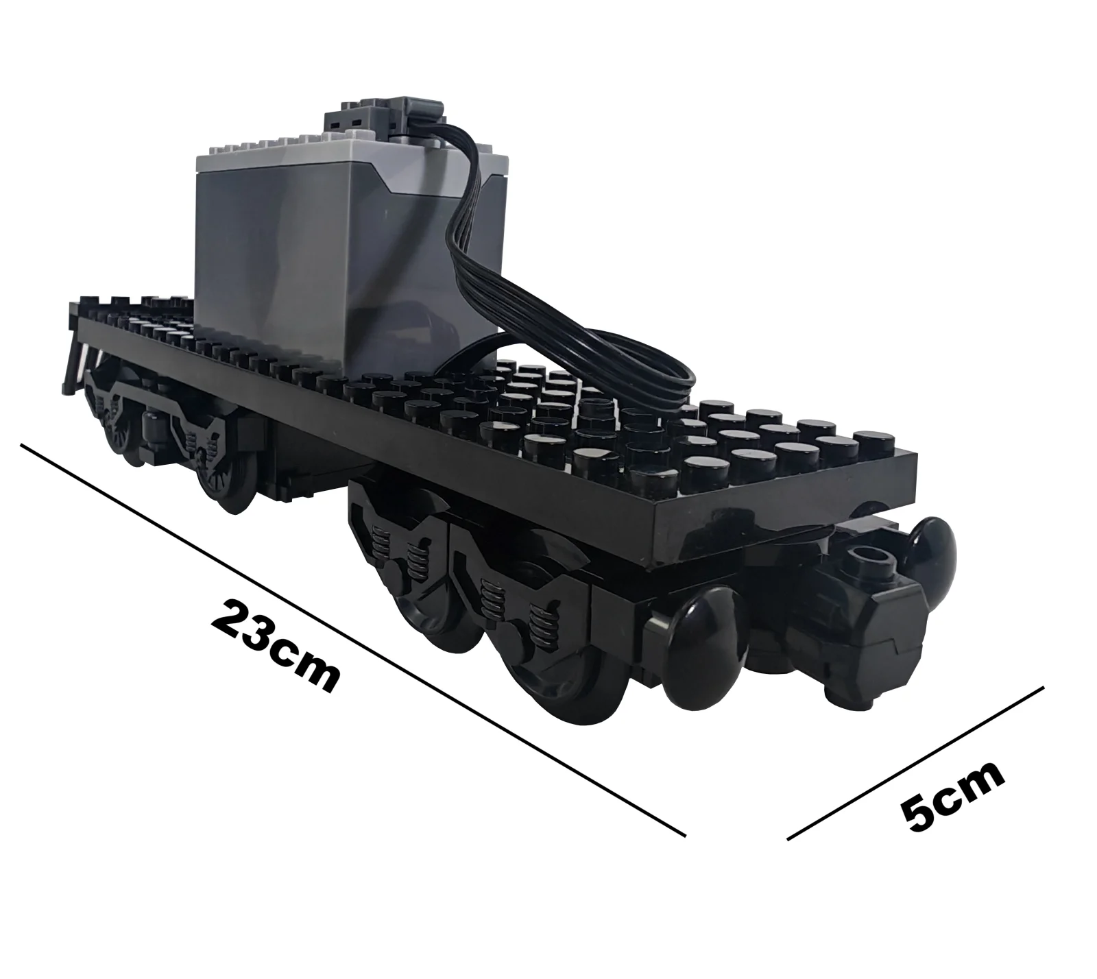 Bloques de construcción de tren urbano Base 6X24 potencia ferrocarril de alta velocidad MOC modelo técnico funciones de potencia piezas tren Motor juguetes para niños