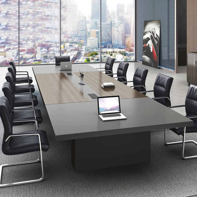 HYZ-45 Conference Room Desk Table Office Furniture Desk Set Mesa De Reuniones Meeting Table Modern Conference Tables and Chairs