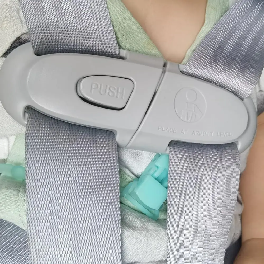 Buckle Lock Child Seat Chest Harness Clip Universal Replacement Adjustable Car Seat Safety Belt Clip Anti Escape