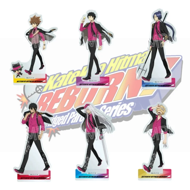 Anime Hitman REBORN! New Acrylic Stand Tsu Reb Valentine Gift Desktop Display Shelf Anime Decor Keychain Toys 15CM