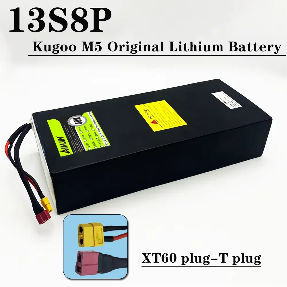48V 28Ah For Kugoo M5 Electric Scooter Battery, 13S8P 18650 Lithium Battery Pack with Built-in BMS & High Power Output