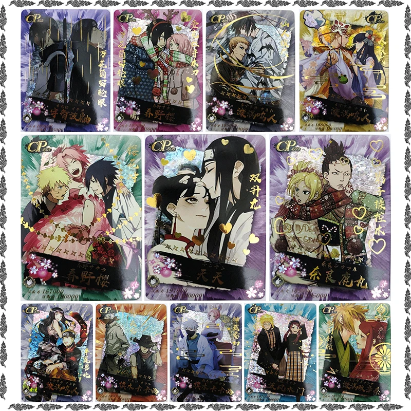 Коллекционные карточки по аниме NARUTO: редкие персонажи Итачи, Кушине, Харуно, Сакура, Намиказе Минато, Тентен, Какаши. Игрушки-подарки на день рождения.