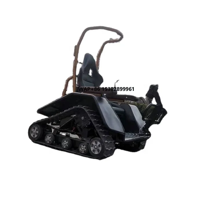 Small Rubber Track for Snowmobile/Snowblower Rubber Tracked Chassis Rubber Crawler Undercarriage Triangle Tracked Wheelchair