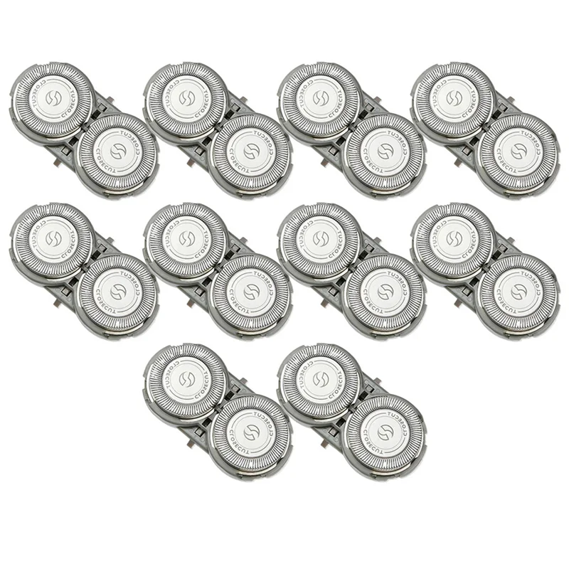 

Promotion!10X Stainless Steel Universal Razor Blades Shaving Heads With ABS Mount Holder Kit For PQ182 PQ183 PQ206