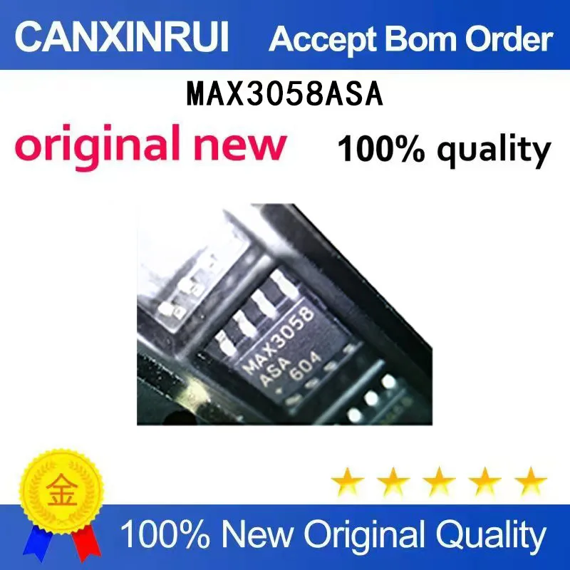 

(5-100 Pieces) MAX3058ASA MAX3058 SOP-8 transceiver chip in stock