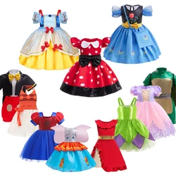 Halloween Costume For Baby Toddlers Cute Princess Dress Character Play Clothse for Little Children Carnival Party Outfit