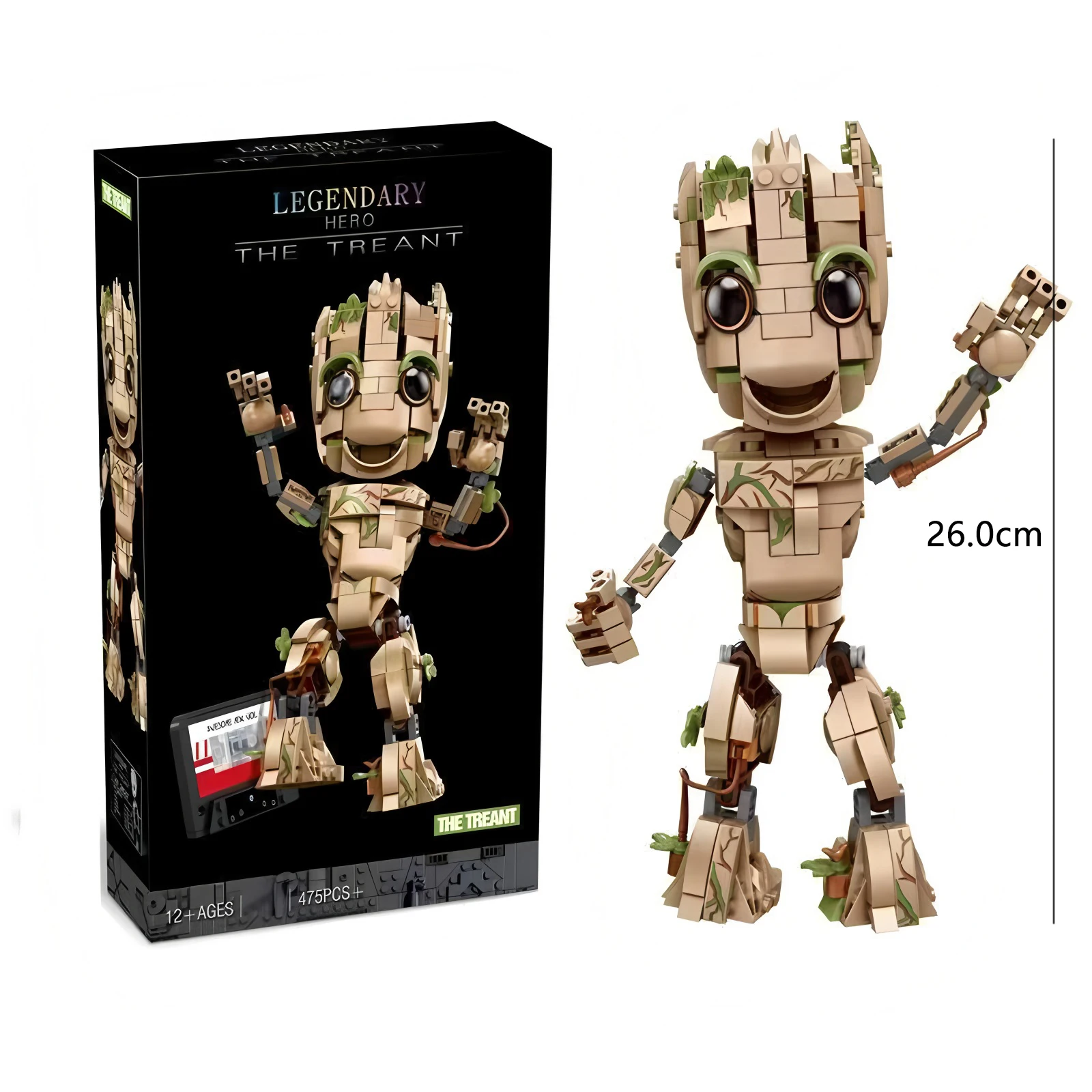 Disney Marval Legends bloques de construcción Iron Man Spider Man Groot bloques de construcción cohete Raccoo juguetes regalos para niños