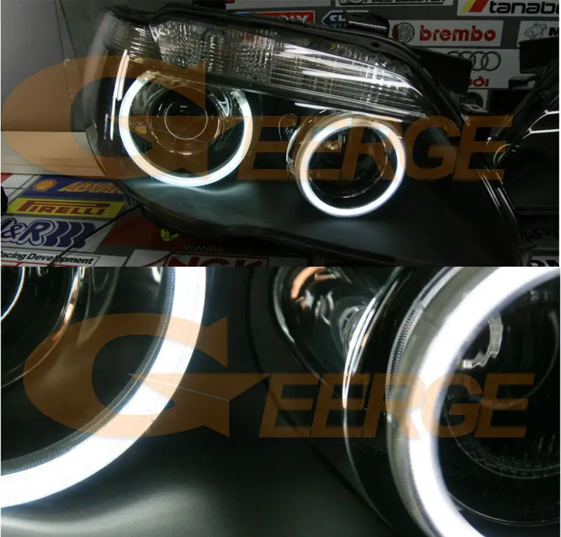 For BMW E66 E65 Facelift 730d 730i 735i 740i 745i 750i 760i Excellent Ultra Bright CCFL Angel Eyes Kit Halo Rings