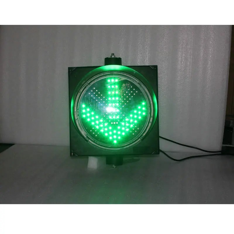 WDM New Design 300mm One Aspect Shenzhen LED Lighting Factory Carriageway Red Cross Green Arrow Stop Go Led Traffic Light