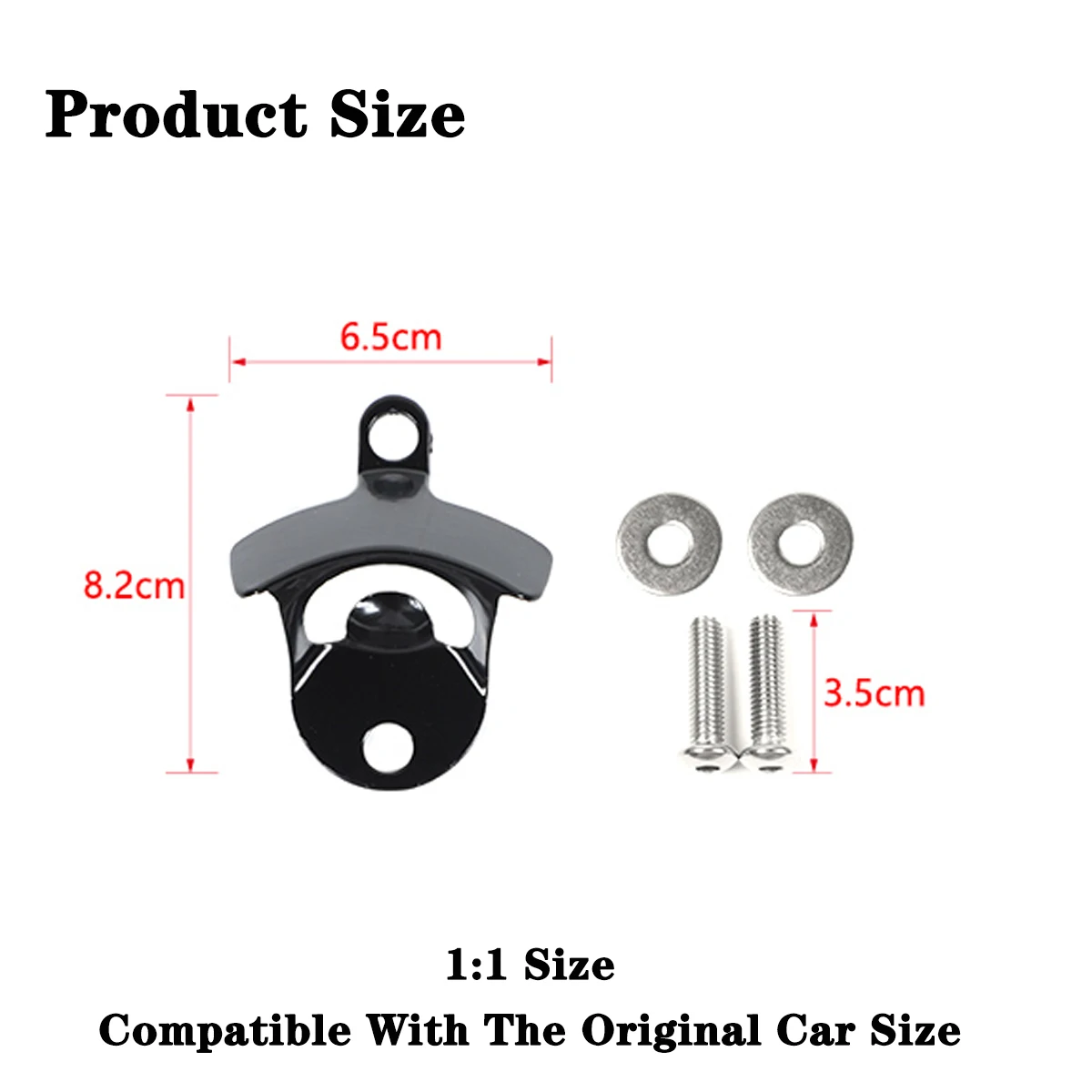 Car Mirror Side A Pillar Column Bottle Opener Screwdriver for Jeep Wrangler JK JKU 2007-2015 2016 2017 Exterior Accessories Iron