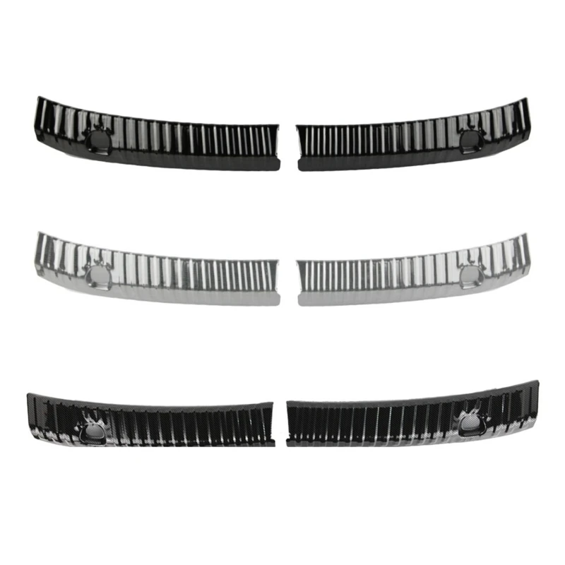 Metal Rear Bumper Protector Guard Trim Car Spare Part Suitable for ModelY 1 Pair Dropshipping