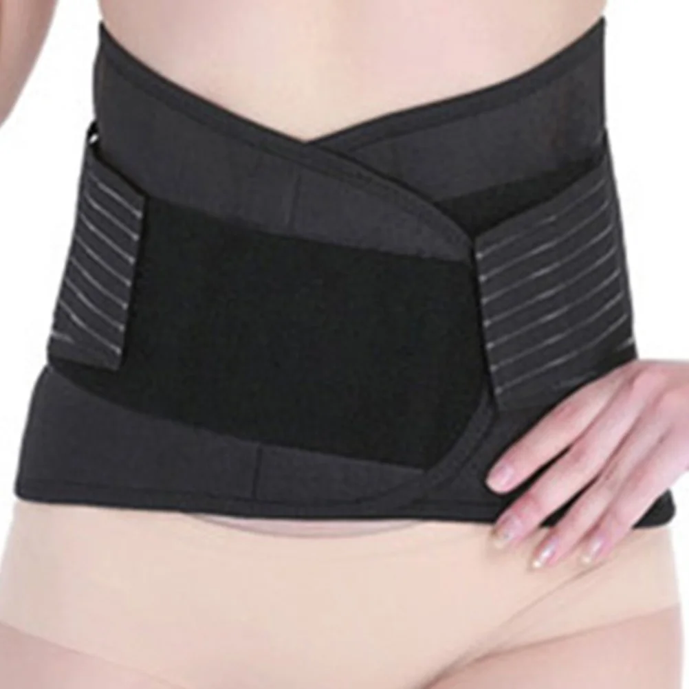 

Fitness Lumbar Support Belt Breathable Adjustable Elastic Waist Brace Strap for Men Women Back Support S Lumbar Brace Strap