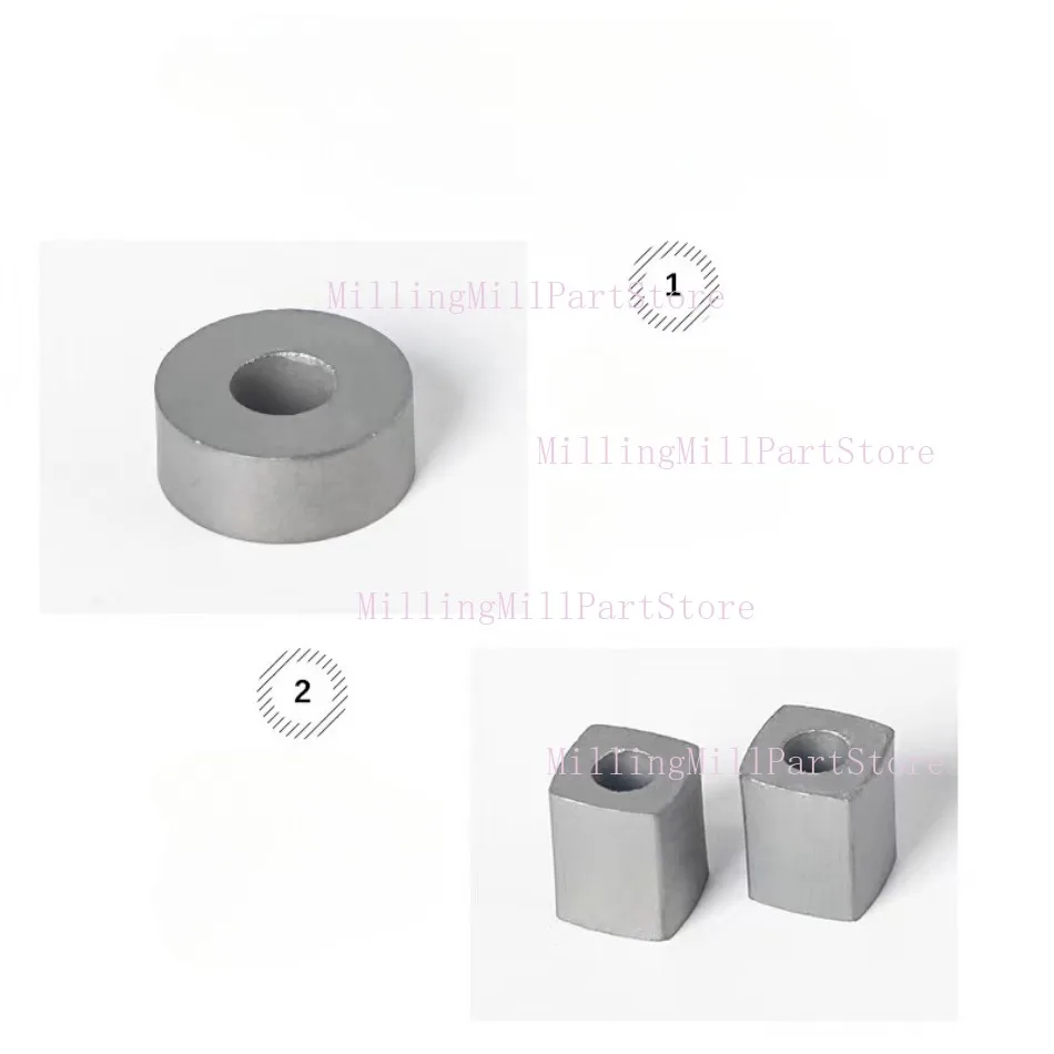Raccord de coupe de fil EDM, conducteur de nuit, siège isolé en carbure, le plus récent matériau, conducteur à degré d'usure, dean 6, 12mm, 14mm, 16mm, 1 pièce