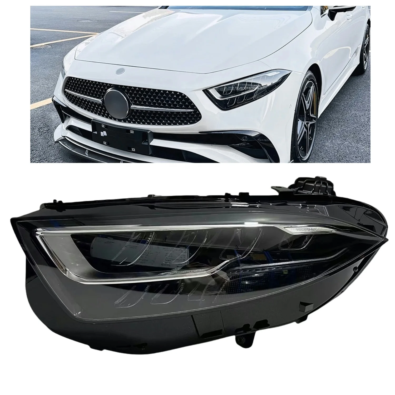 C257 W257 CLS-Class 2018-2024 LED Front Headlight Assembly Auto Lamp Replacement Parts OEM 2579063902 2579064002