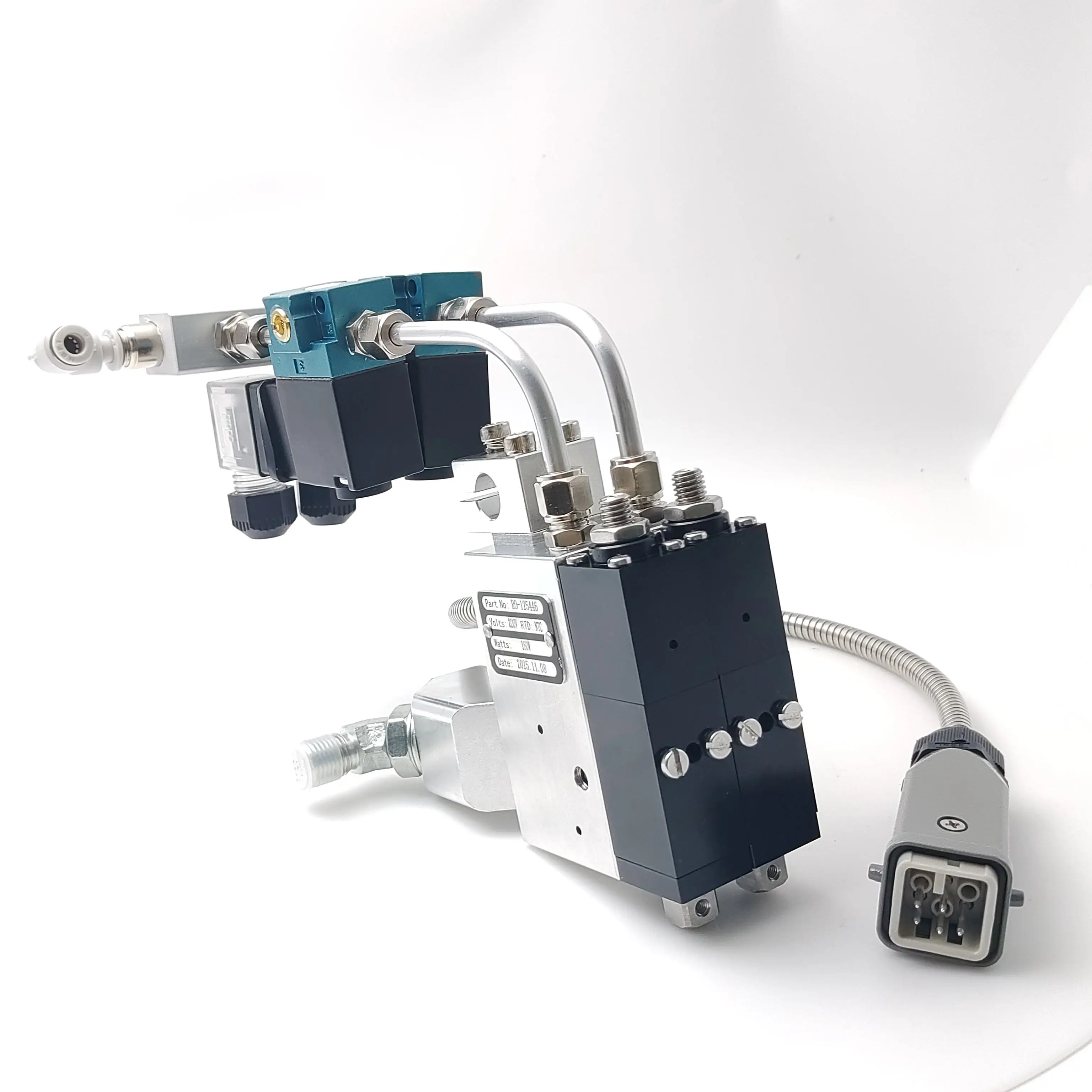 Roborock Industrial Hot Melt Glue with Two 22mm-pitch Modules, a Filter, and an AOSC Mode 160W Independent Solenoid Valve