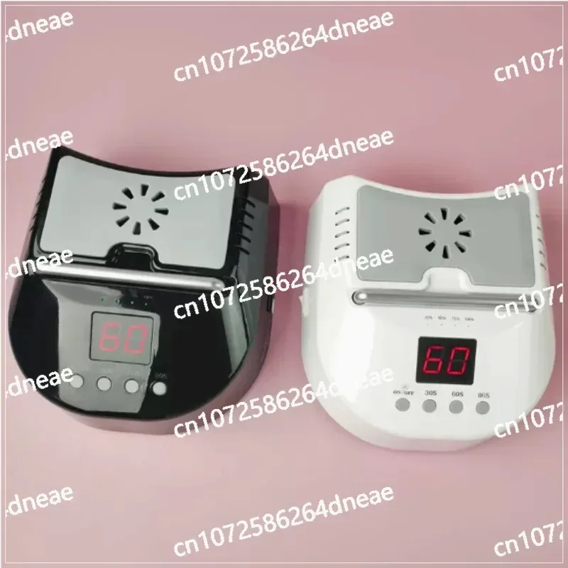 Nail Dryer Professional Rechargeable 72W 24-Bead UV/LED Gel Nail Lamp with Fan Removable Bottom 3 Timer Smart Sensor