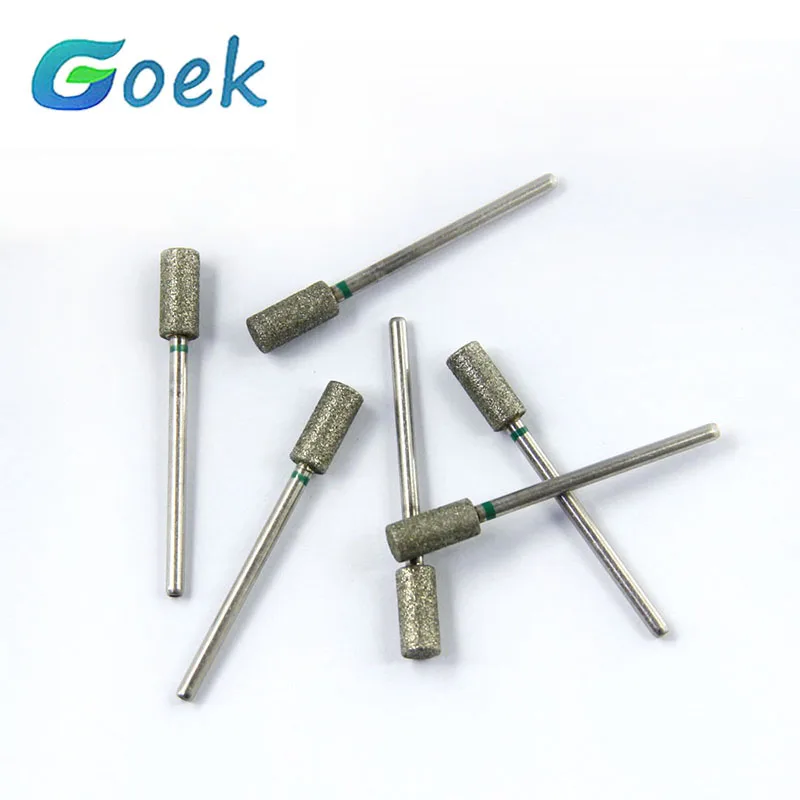 

10pcs Dental Lab Diamond Grinding Polish Burs Dentistry Tools Zirconia Ceramics Crowns Polisher Dental Diamond Bur HP Drill Bit