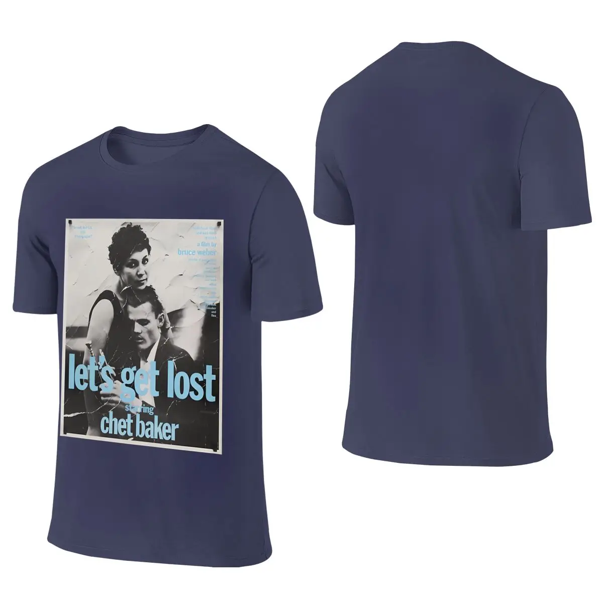 Let S Get Lost By Chet Baker V-Neck Reversible T-shirt Sweet-Cool Vibe   Women's T-shirts
