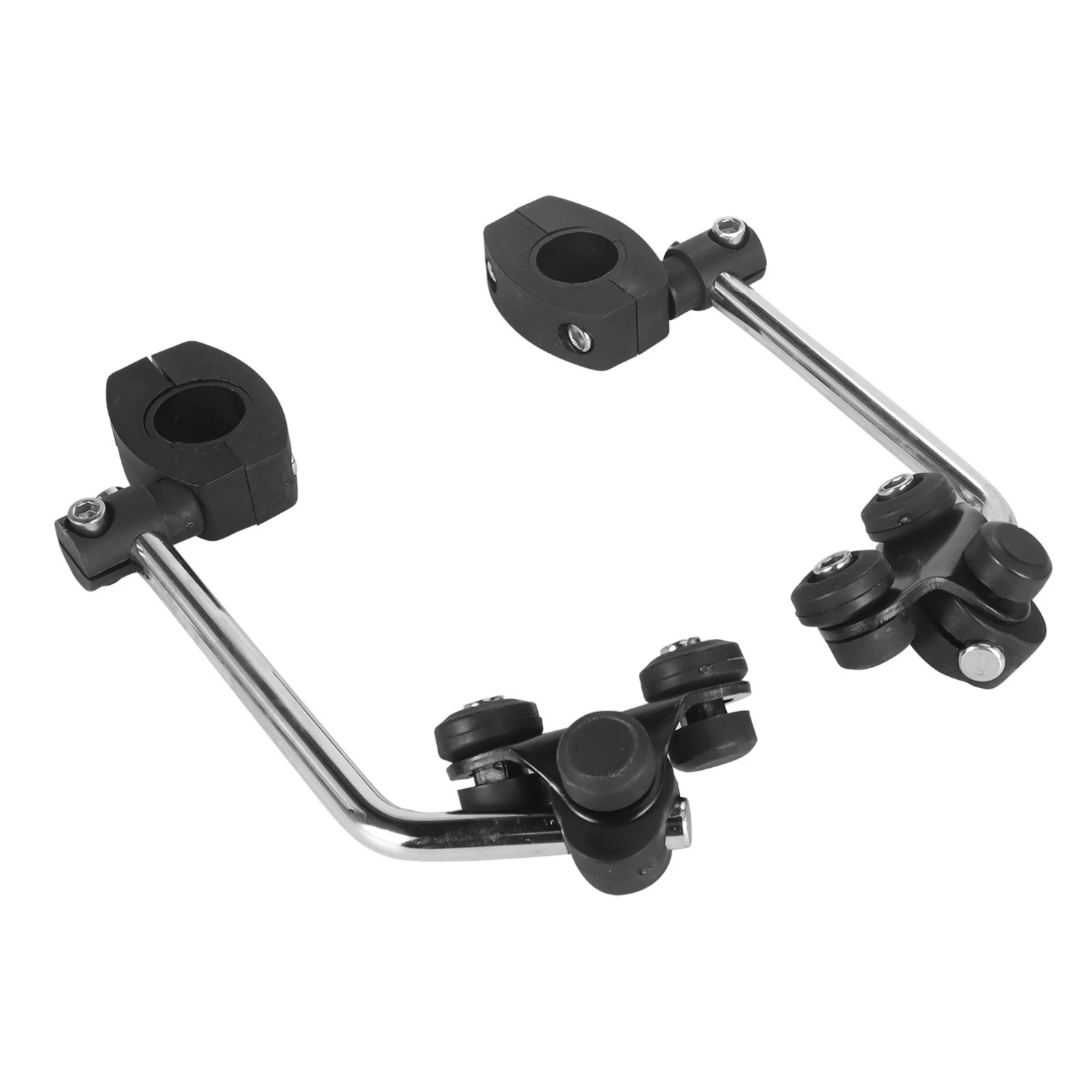 Motorcycle Windshield Mounting Bracket Long-Lasting Adjustable Windshield Bracket with Clamp Aftermarket Wear-Resistant