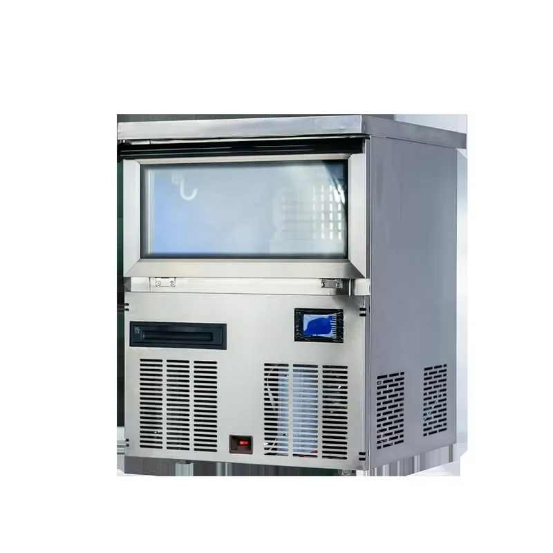 Commercial or Home Use 125kg/day Ice Maker Full Ice Cubic Maker for Bubble 220v Compressor