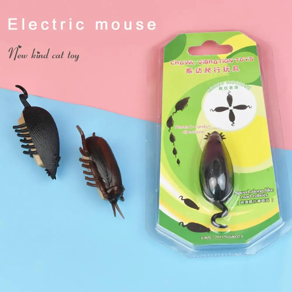 Motion Rat Battery-powered Animal Shape Mini Simulation Cat Playing Supplies Mouse Toy For Indoor Automatic Cats Exercise