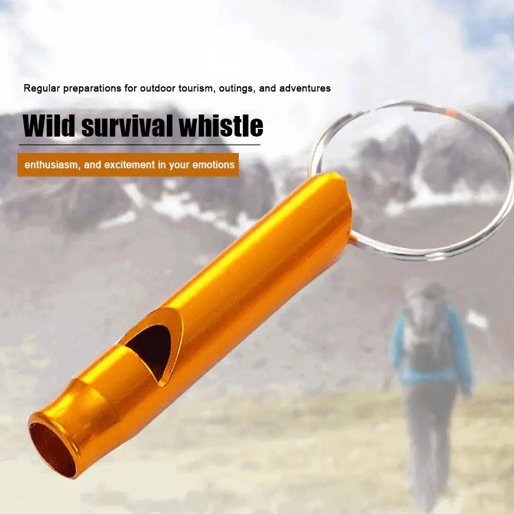 Emergency Survival Whistles Outdoor Survival Camping Whistle Hiking Mountaineering Accessories Competition Whistle Pendant Gift