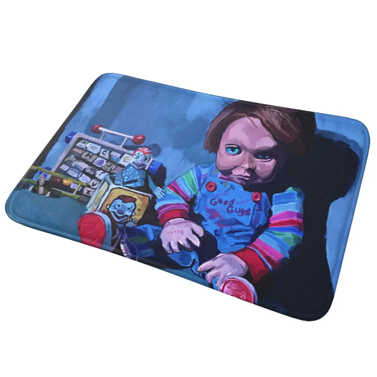 Chucky Childs Play Non-slip Doormat Floor Mat Sand Scraping Carpet Rug for Kitchen Entrance Home Balcony Footpad Mats