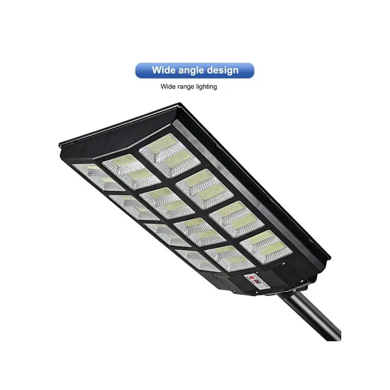 Lampu Jalan LED Tenaga Surya IP67 dengan Sensor Senja-ke-Siang untuk Penerangan Jalan