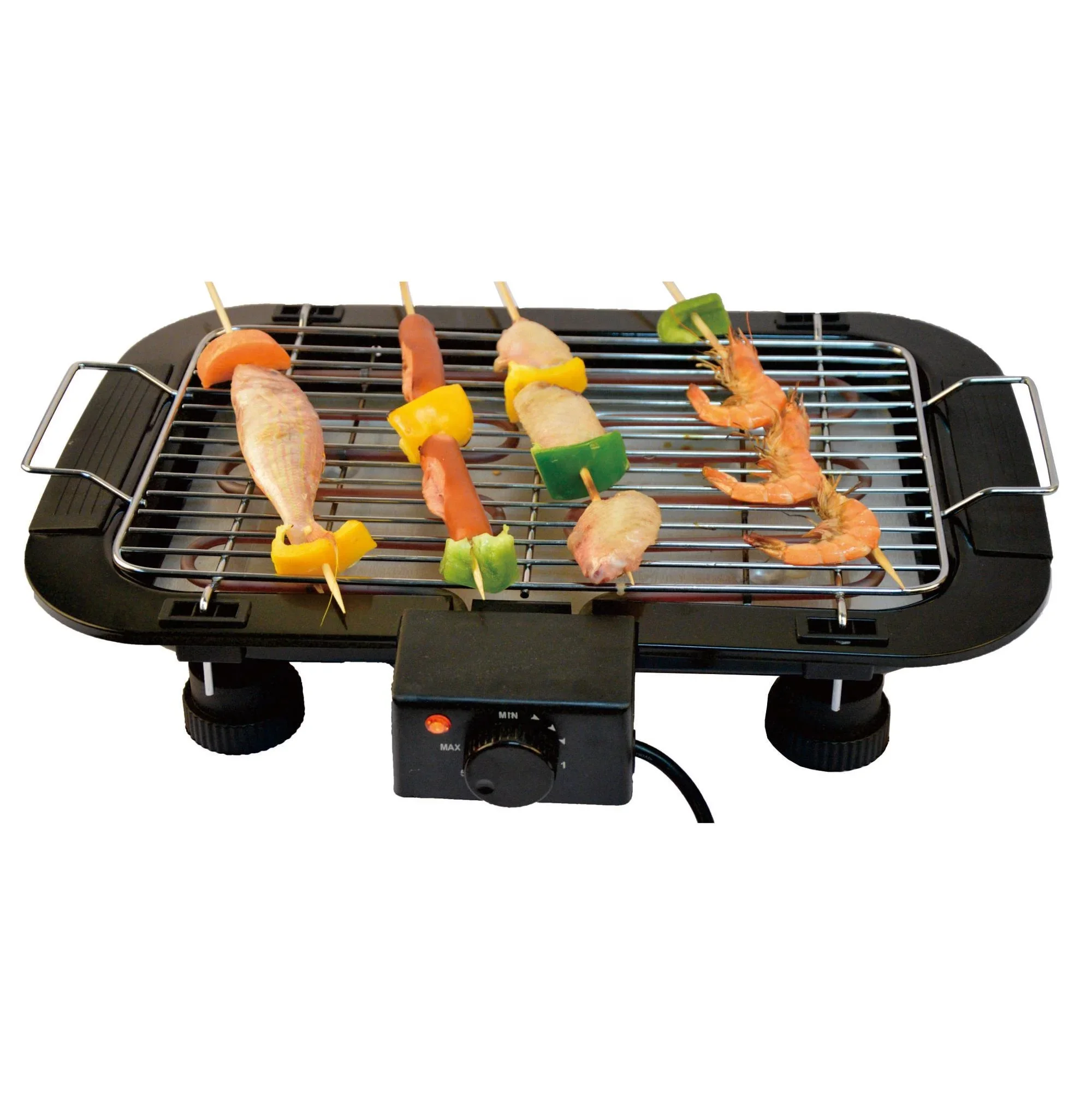 YYHC-Thermostat Grill Height Adjustable BBQ Electric Barbecue Grill