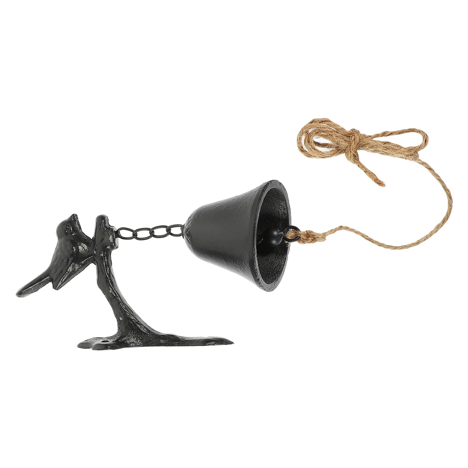 

Колокольчик ветра, декоративное подвесное украшение, ретро железный кулон, открытый сад, двор, декор для балкона, моделирование птицы, металлический колокольчик ветра