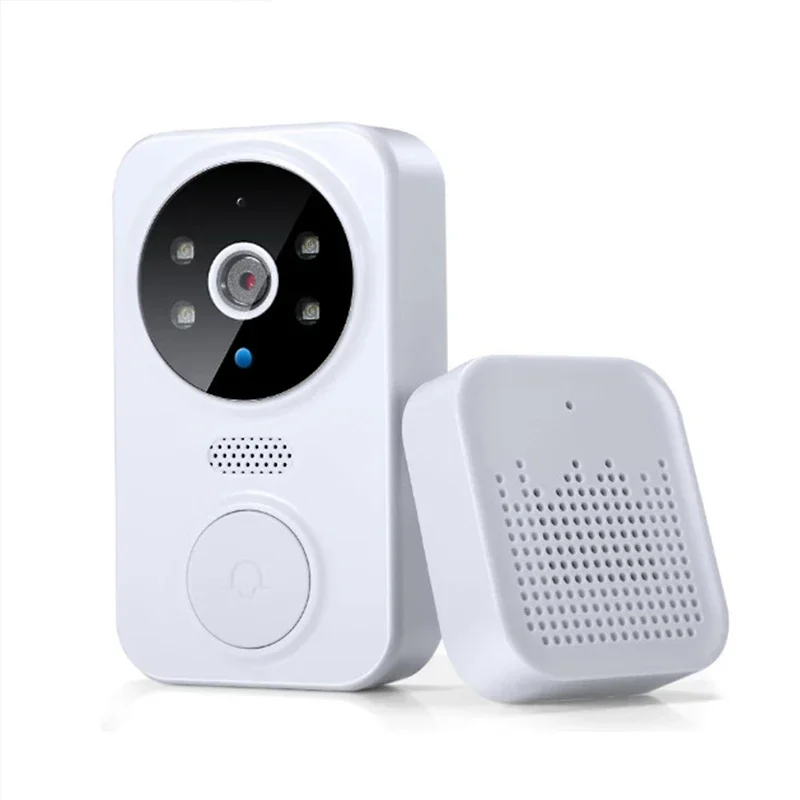 Interphone visuel sans fil WiFi, sonnette Tuya, Surveillance à distance, vidéo intelligente, caméra 