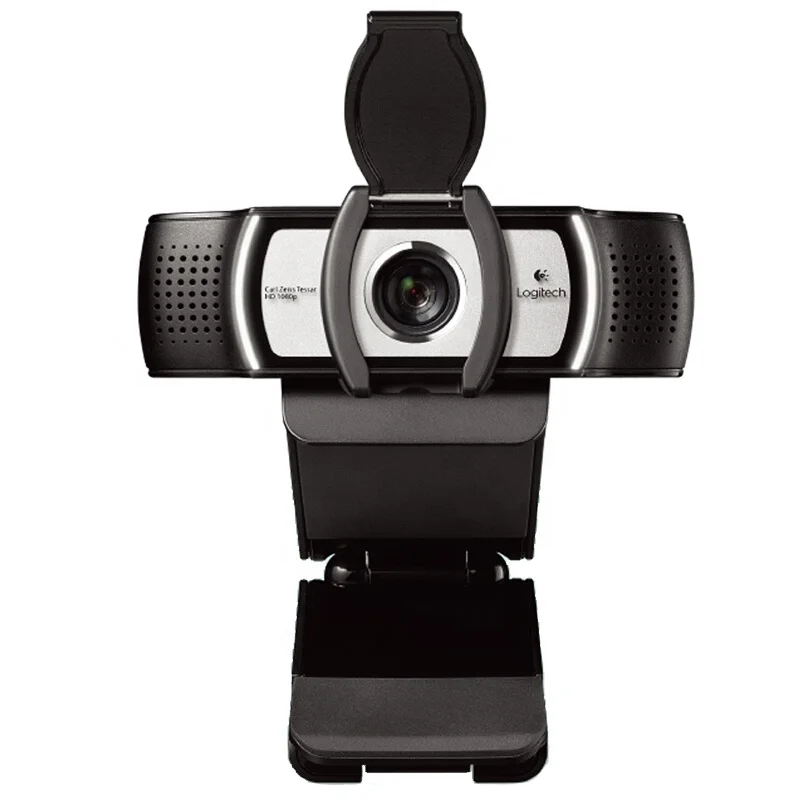 C930c 1080P HD Video Webcam com Obturador de Privacidade Vista Estendida de 90 Graus Chamada de Vídeo Full HD