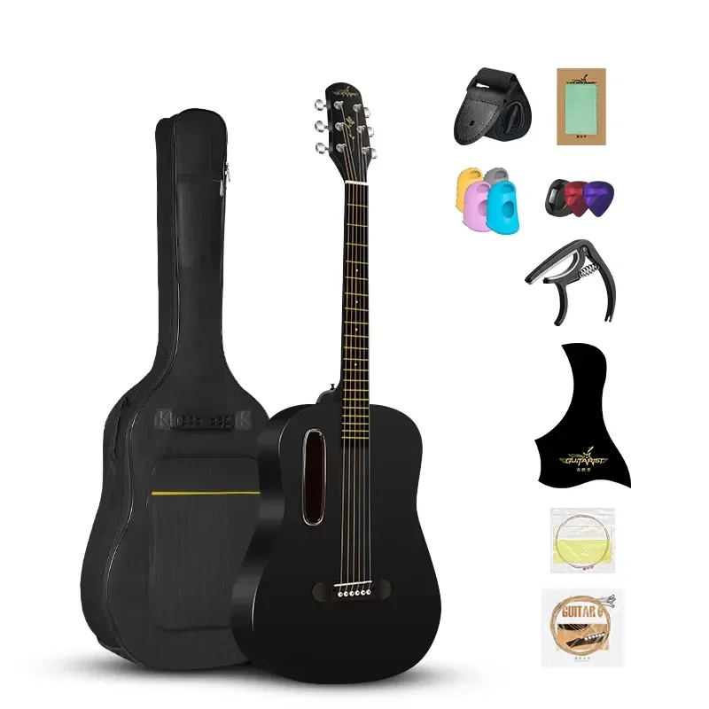 Wholesale custom OEM factory direct sales, high quality hot-selling 38 inch matte wood original sound guitar