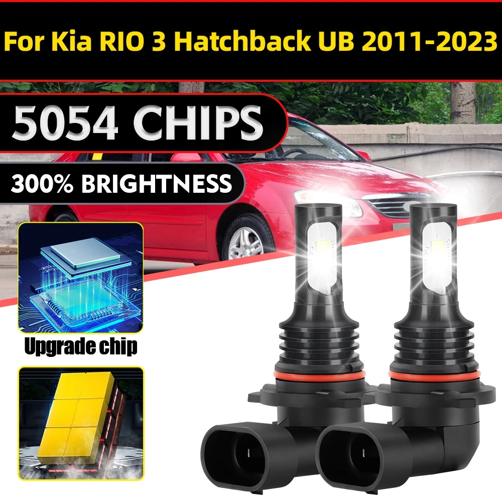 

100W 9006 HB4 Fog Lamps 20000LM High Power Auto Front Fog Lights For Kia RIO 3 Hatchback UB 2011 2012 2013 2014 2015 2016-2023