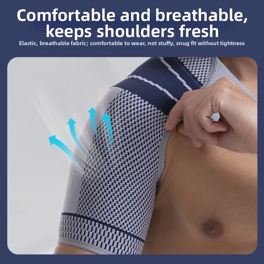 

Adjustable Strap Shoulder Brace Stability Wrap Compression Shoulder Strap Support Anti Dislocation Breathable Compression Sleeve