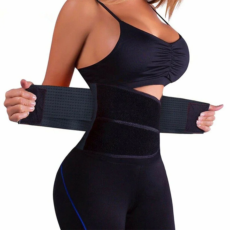 Women Waist Trainer Trimmer Corset Fitness Belt Body Shaper Waist Belt Cincher Wrap Workout Shapewear Slimming