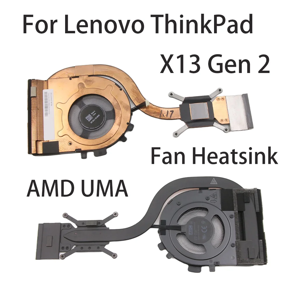 

Оригинальный вентилятор для ноутбука Lenovo ThinkPad X13 Gen 2 AMD, радиатор, кулер для процессора, охлаждение FRU:5H41B77189 5H41B77191 UMA