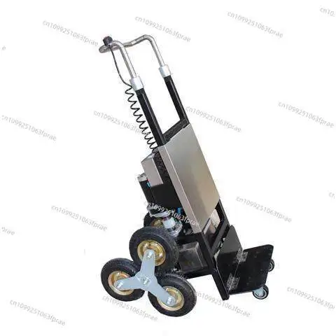 Climbing machine loading up and down stairs moving goods handling upstairs trailer truck truck