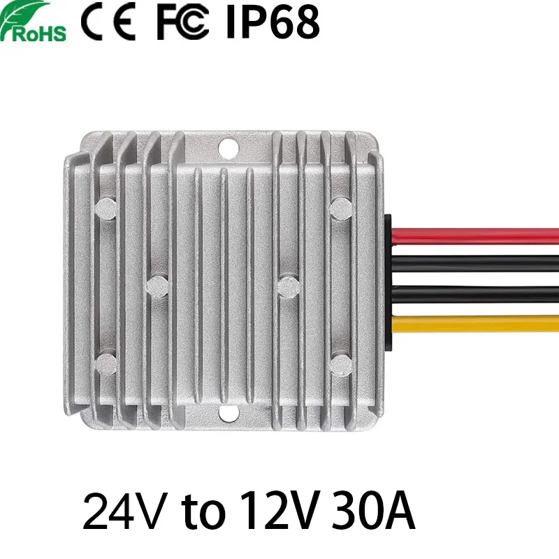 

DC DC Converter Step Down 24V to 12V 10A15A20A25A30A Voltage Regulator 15V-40Vto12V Power converter Voltage Converter 24 12Volts