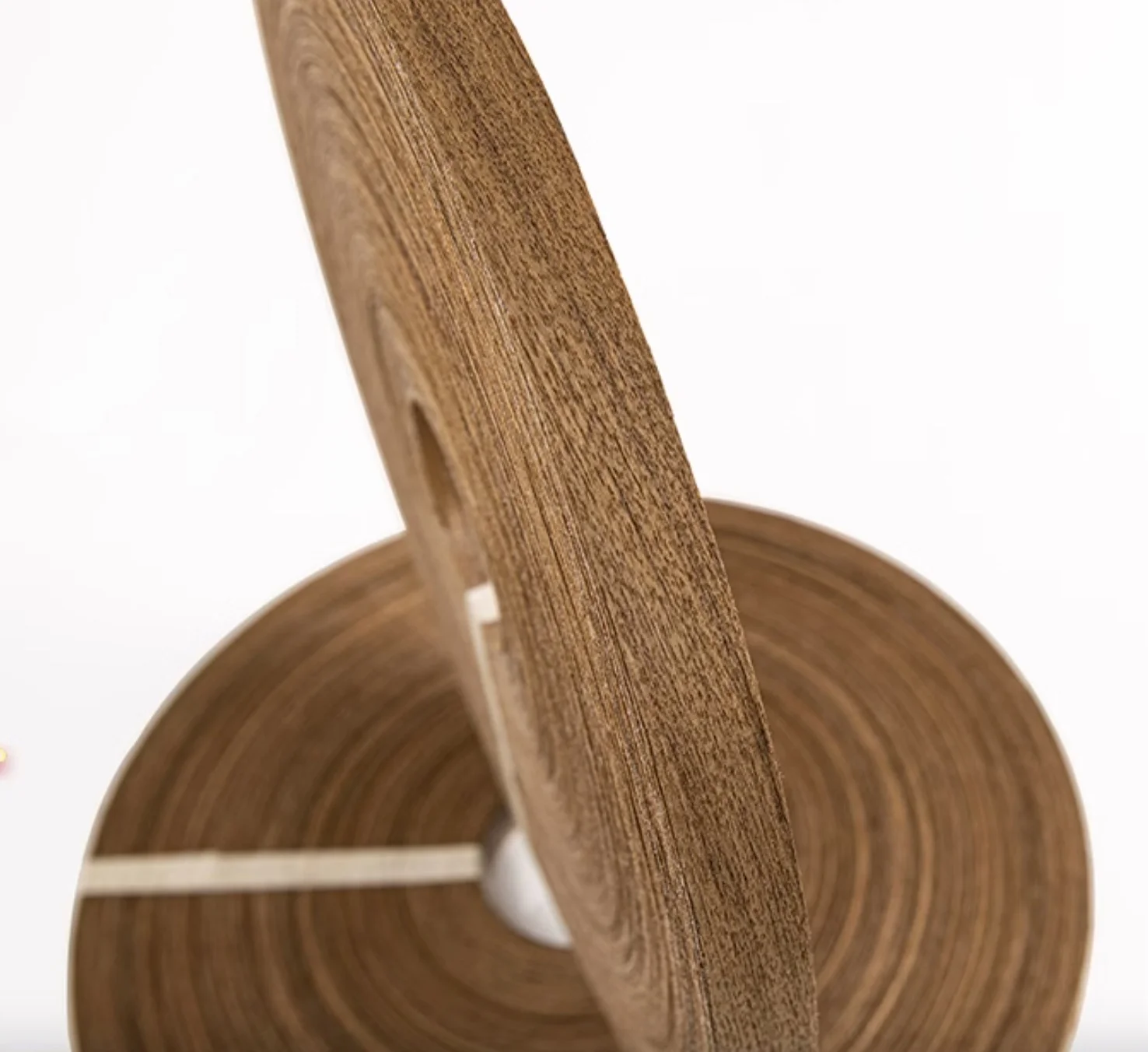 

Length:100meters Width:20mm thickness:0.5mm Natural Teak Solid Wood Edge Banding Wood Veneer Roller