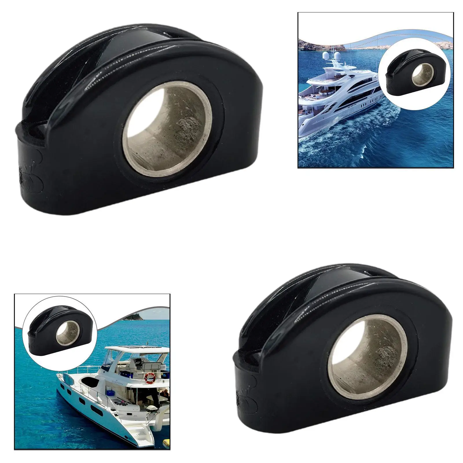 

Направляющая для морского кабеля, нейлоновый держатель провода, прочный аксессуар для установки шкива для каяков, яхт, лодок